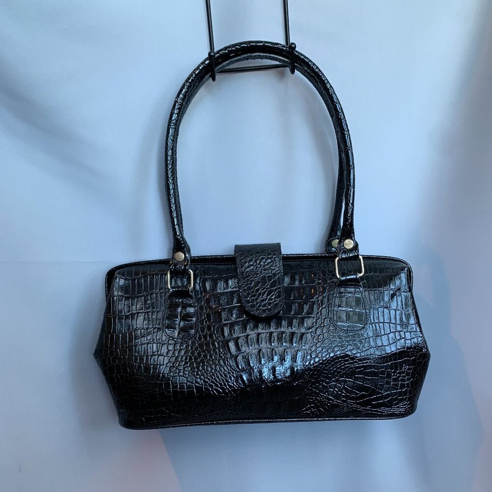 Vintage Daniel Hugo Croc Handbag